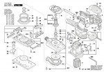 Bosch 3 601 B92 871 GSS 230 AVE Orbital Sander Spare Parts